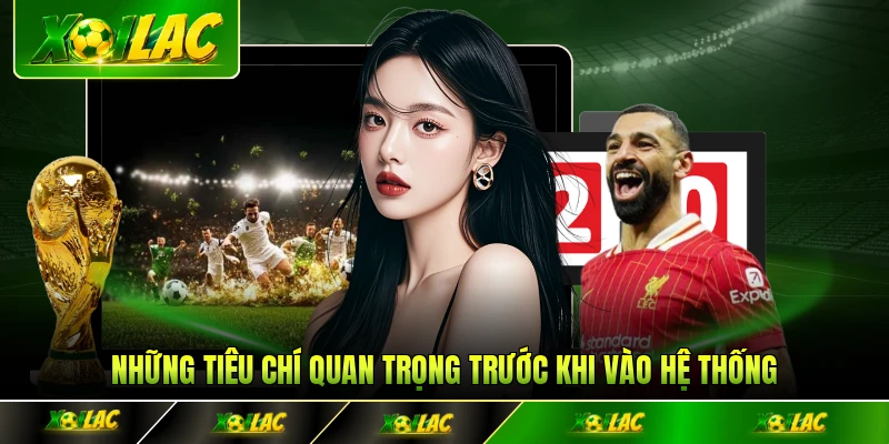 Những tiêu chí quan trọng trước khi vào hệ thống